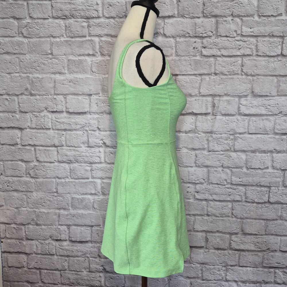 Outdoor Voices Warmup Exercise Tennis Active Dress Heather Green Space Dye Sz S - Picture 5 of 11
